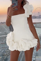 Aurelia | One-Shoulder Mini Dress - Lumina