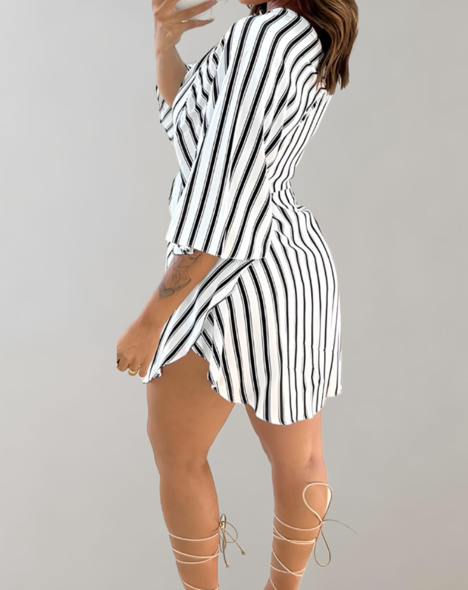 Aurora | Kaftan Dress V-Neck Lightweight - Lumina