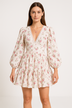 Elara Rose Bloom Atelier | A-Line Dress - Lumina