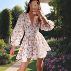 Elara Rose Bloom Atelier | A-Line Dress - Lumina