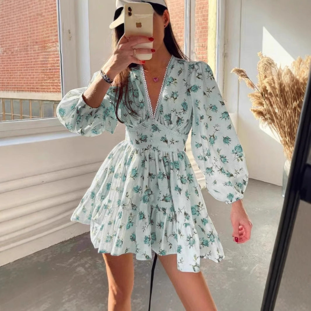 Elara Rose Bloom Atelier | A-Line Dress - Lumina