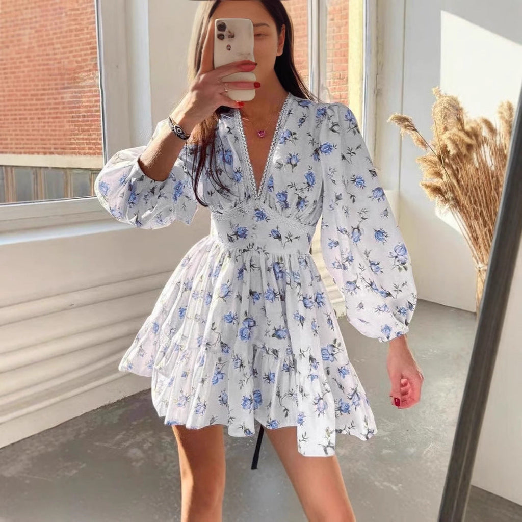 Elara Rose Bloom Atelier | A-Line Dress - Lumina