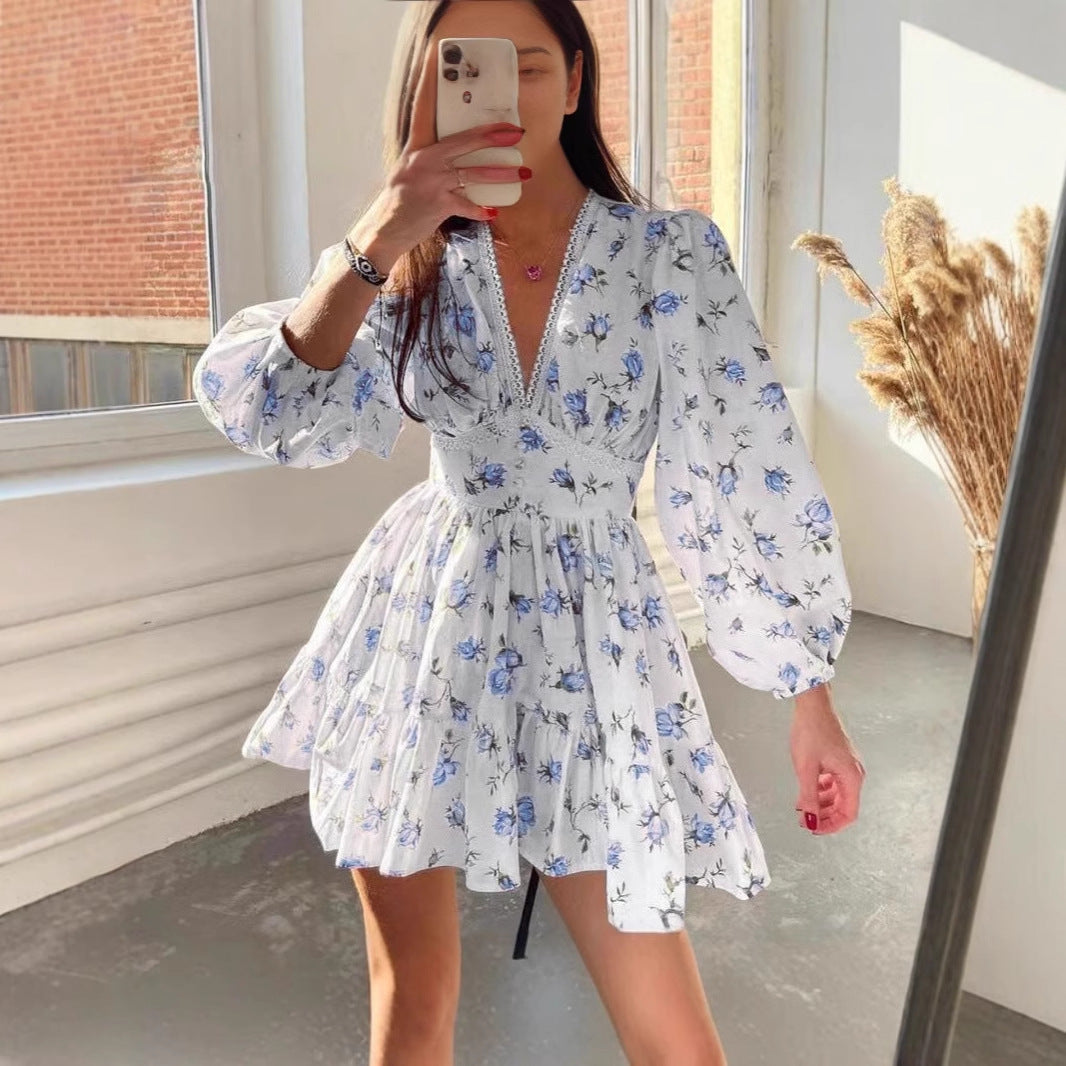 Elara Rose Bloom Atelier | A-Line Dress - Lumina