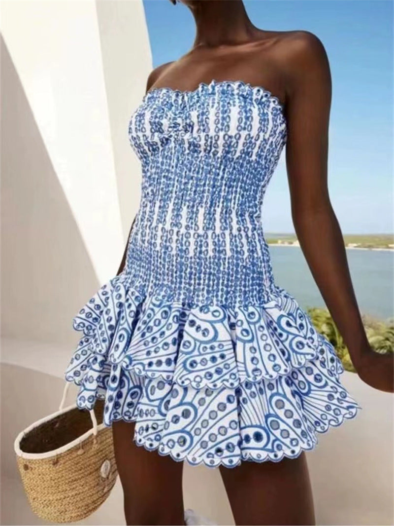 Seraphina | Strapless Mini Dress - Lumina