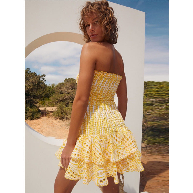 Seraphina | Strapless Mini Dress - Lumina