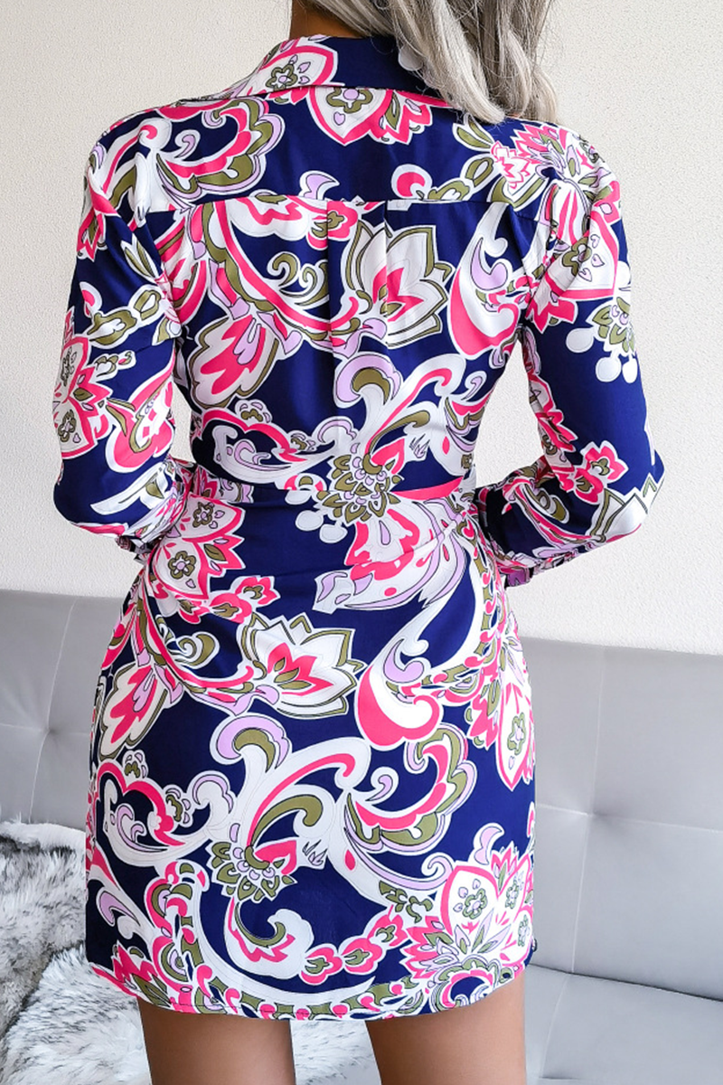 Mira | V-Neck Wrap Dress with Tie Waist - Lumina