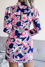 Mira | V-Neck Wrap Dress with Tie Waist - Lumina