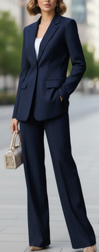 Isabelle | Double-Breasted Suit Set - Lumina