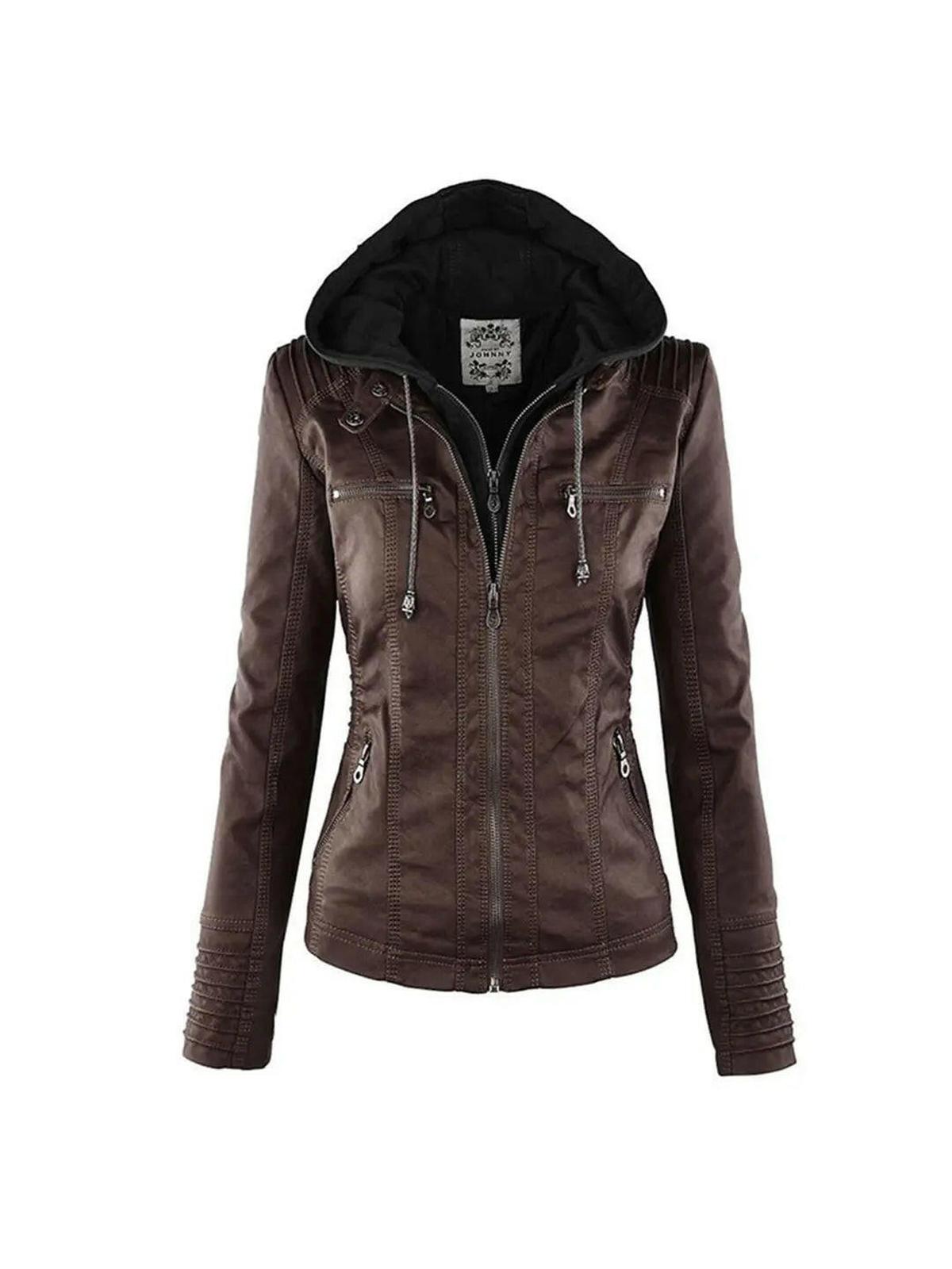 Olivia | Water-Resistant Hooded Jacket - Lumina