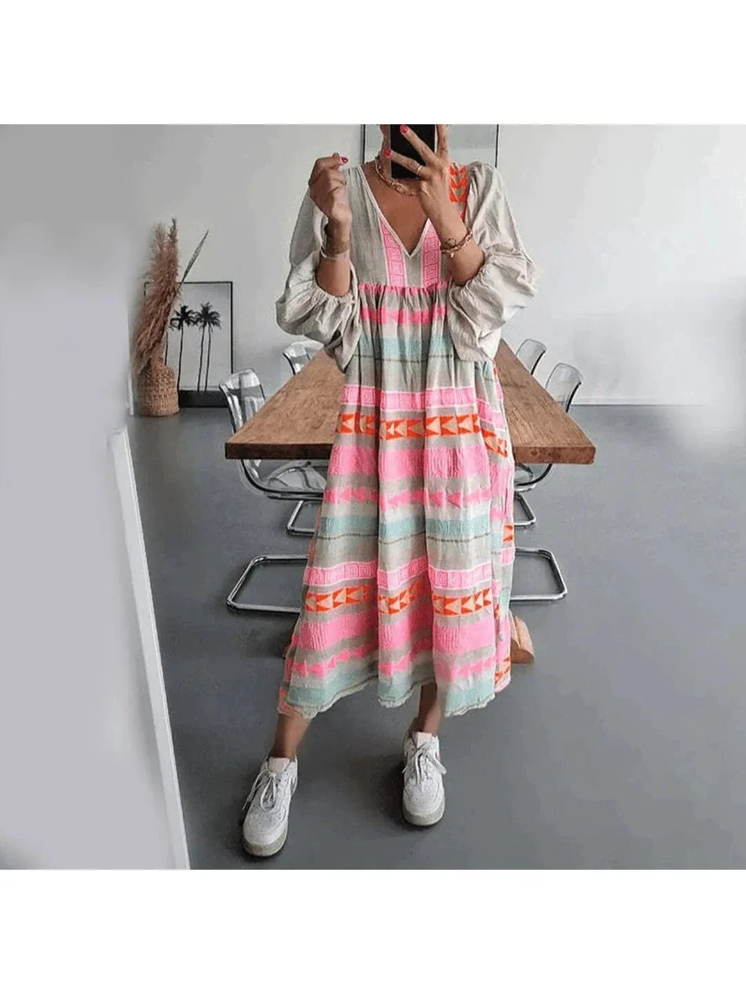 Sabrina™ - Comfortable Boho Dress