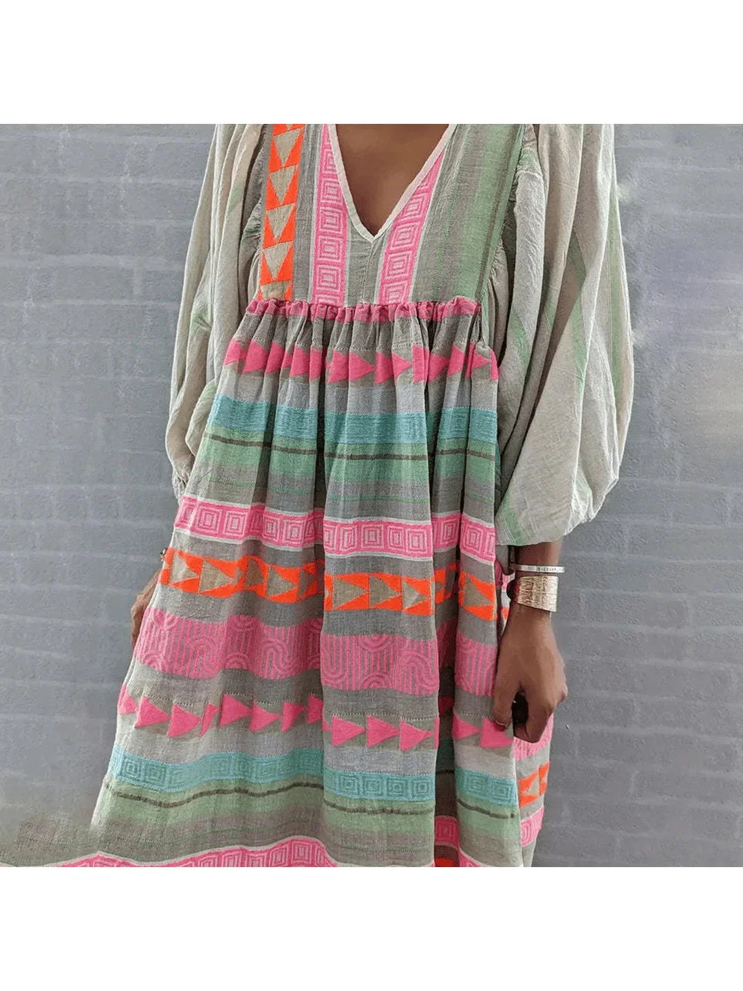 Sabrina™ - Comfortable Boho Dress