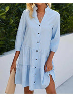 SERELLE - Breeze Buttoned Dress