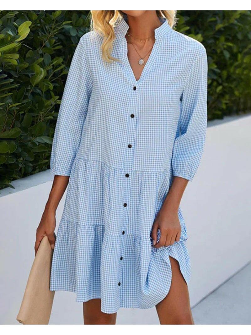 SERELLE - Breeze Buttoned Dress