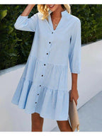 SERELLE - Breeze Buttoned Dress