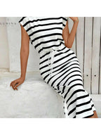 Sienna - The Striped Knit Dress