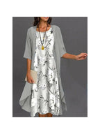 Viane™ - Elegant Printed Dress